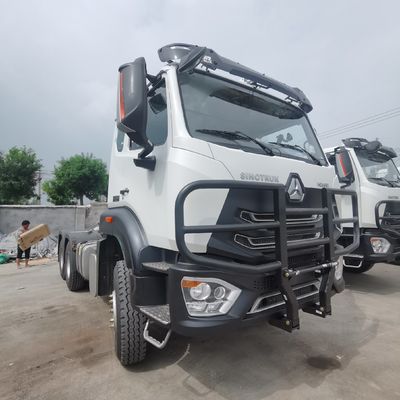 ZZ4257N3247E1H Towing Semi Trailer with 400HP Dump Truck Trailer and Air Suspension Seat