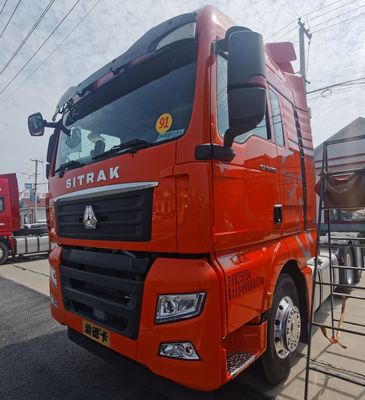Air Suspension Seat 480HP Sinotruck Used Truck for Towing Semi Trailer 6.5x2.5x4m