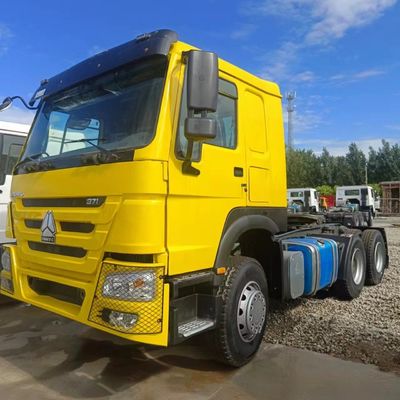 HOWO 371HP 6X4 Tractor Used Freight Truck with Engine Capacity＞8L and Customized Design