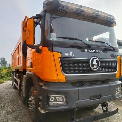 Tubeless Shaanxi Automobile Delong 8X4 12 Wheel Mining Transport Dump Truck