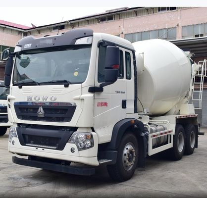 Euro 3 Hydraulic Power Steering Concrete Mixer Truck with Customized Color by Sinotruk