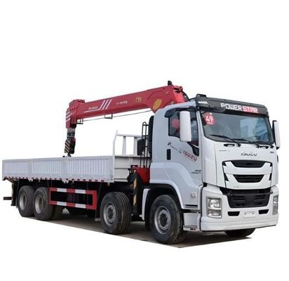 Effortless 8X4 16t Hydraulic Straight Boom Truck Mounted Crane Mobile Crane Truck