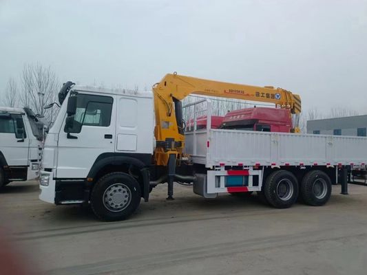 Effortless 8X4 16t Hydraulic Straight Boom Truck Mounted Crane Mobile Crane Truck