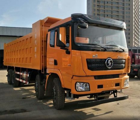 Customized Color 6X4 Dump Truck Hydraulic Power Assist and Carbon Steel Cargo Box Material