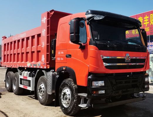 Carbon Steel Cargo Box Diesel Hydraulic Steering Sinotruck HOWO 6X4 Used Dumper Truck