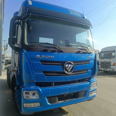 Manual Transmission Foton Auman Prime Mover Tow Trucks 6X4 Trailer Head Tractor Truck