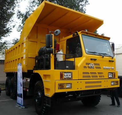 16 Tons Strong Mine Dump Truck with 351-450hp Horsepower and Air Conditioner Cab