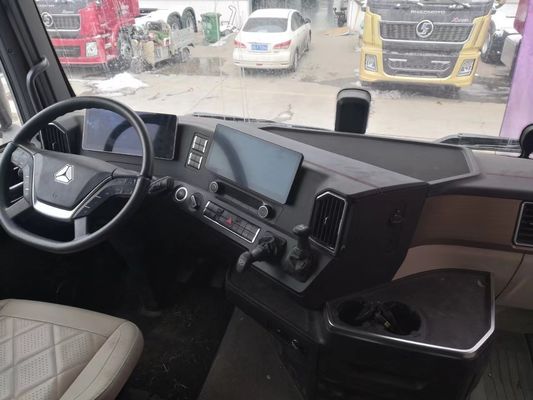 480HP CNG Semi Trailer Tow Truck Model Zz4257n3247e1h Driver Seat Air Suspension Seat