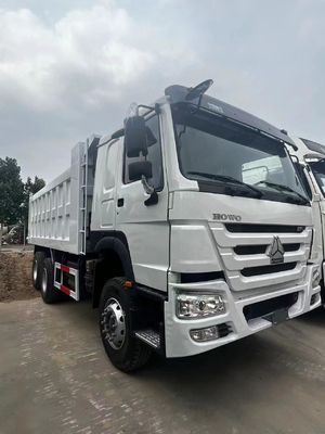 4-6L Engine Capacity Front Lifting Style Hydraulic Power Steering Dump Truck for Dumping