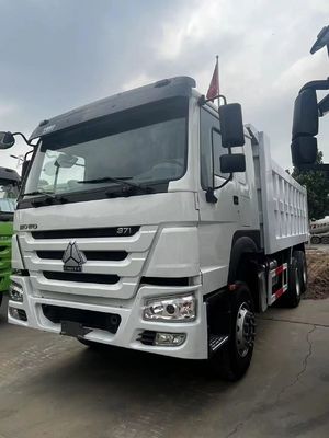 4-6L Engine Capacity Front Lifting Style Hydraulic Power Steering Dump Truck for Dumping