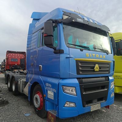 8×4 Zz4257n3247e1h 480HP CNG Semi Trailer Tow Truck with 1000L Fuel Tank and ≤5 Seats