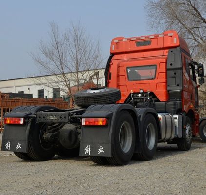 Customization Option Jh6 Heavy Duty 420HP Tractor Truck with Air Suspension Seat