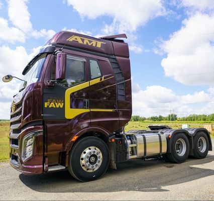 High Endurance FAW 6*4 Heavy-Duty Natural Gas Tractor DOT Certified Customization