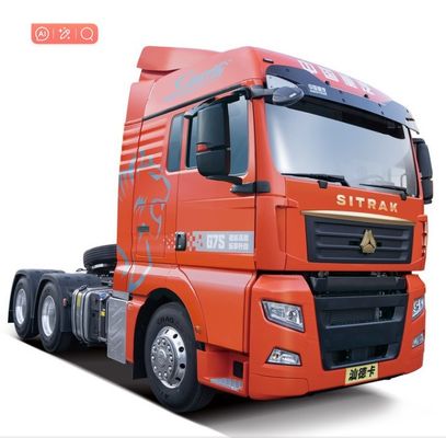 High Torque CNG Tractor Air Suspension Towing Engine Capacity＞8L Tubeless Tire Design