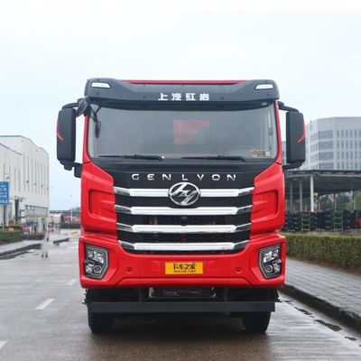 Tyre Customization Saic Hongyan Jiehu H6 6X4 Tractor Truck for Heavy Duty Construction