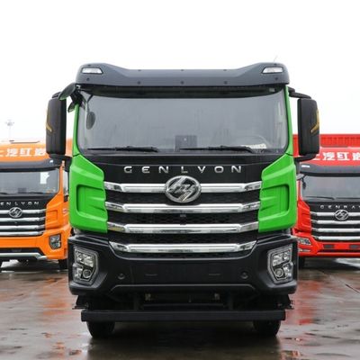 6X4 Drive Wheel Tractor Truck Saic Hongyan Jiehu H6 with Dump Trucks and ≤5 Seats