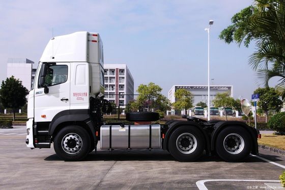 Superior Efficiency High Torque CNG Tractor Truck Head 375/420HP with 1000L Fuel Tank