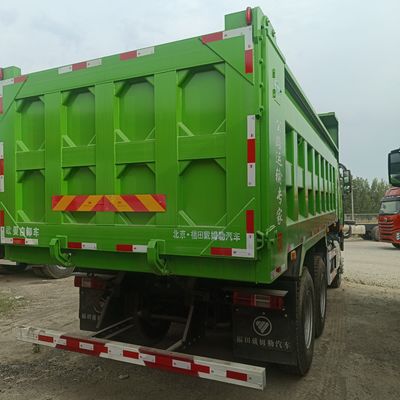 Tubeless Tire Design 6X4 6.5m Dump Truck with 6 Months After-sales Service in Oman