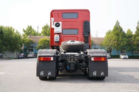 Manual Transmission and 400L Fuel Tank Heavy Duty 420HP Tractor Truck with Trailer