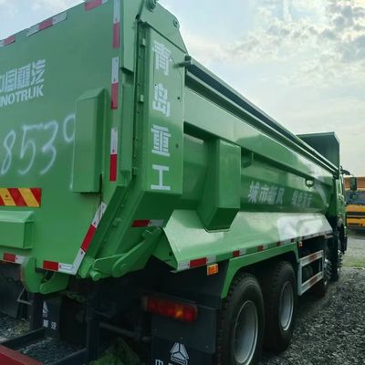 6×4 Manual Transmission Used HOWO Sinotruk Chassis Dump Truck with Flexible Operation