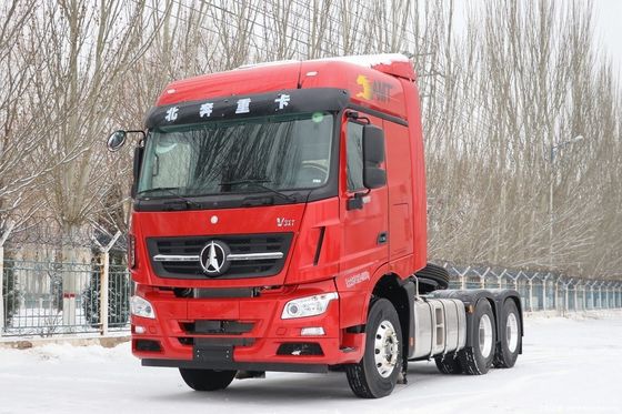 600L Fuel Tank Heavy Duty Dump Truck Air Suspension Tractor with Manual Transmission