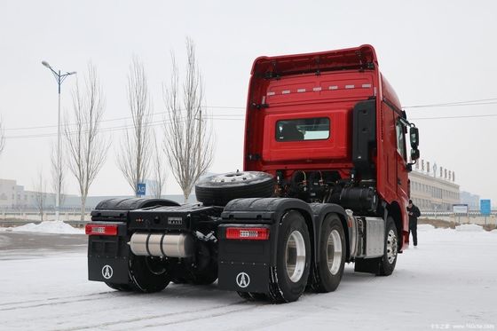 600L Fuel Tank Heavy Duty Dump Truck Air Suspension Tractor with Manual Transmission