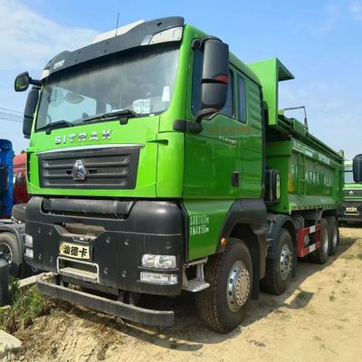Sinotruk Dump Truck Chassis Carbon Steel Cargo Box Material and Euro 3 Emission Standard