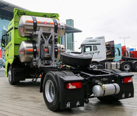 4*2 6*4 LNG CNG Tractor Head Prime Mover 380 420 460 510HP 6 10 Wheels Head Tractor Truck