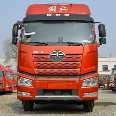 Red FAW Liberation Jh6p Automatic Tractor 6X4 Drive Type for Heavy Duty Applications