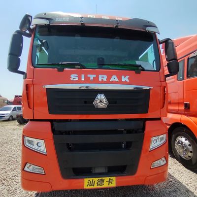 Sinotruk Used Second Hand HOWO Transport Cargo Truck Heavy Duty CNG 6X4 Tractor Truck