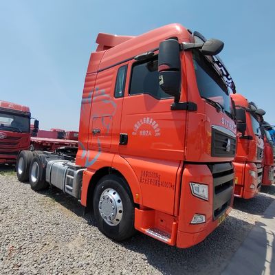 Sinotruk Used Second Hand HOWO Transport Cargo Truck Heavy Duty CNG 6X4 Tractor Truck