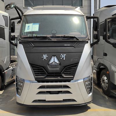 Second Hand Sinotruk Huanghe/ HOWO/ Shacman Towing Semi Trailer Transport Cargo Truck