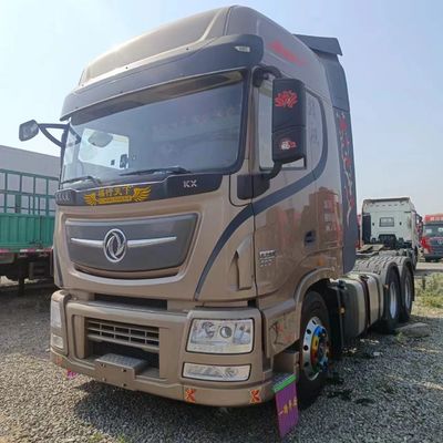 Tianlong Tractor Trailer Heavy Duty Transporter Tubeless Tires and ≤5 Seating Options