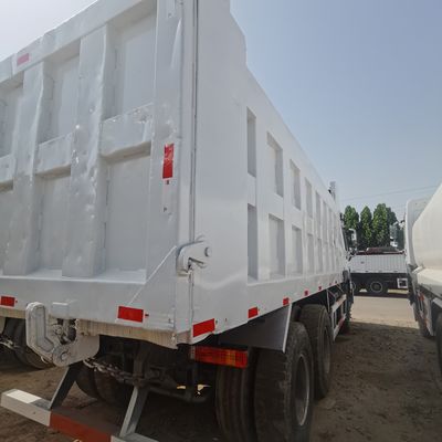 Electric System 2X12V/165ah Battery Heavy Duty Dump Truck with Hydraulic Steering