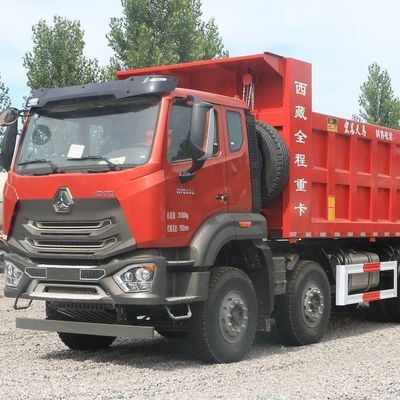 High Horsepower 8x4 Dump Truck with Sinotruk Chassis and Hydraulic Power Steering