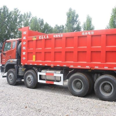 High Horsepower 8x4 Dump Truck with Sinotruk Chassis and Hydraulic Power Steering
