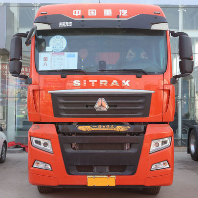 High Capacity Air Suspension Seat CNG Tractor for Heavy Duty Towing Load Capacity 31-40t