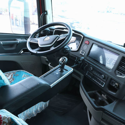 High Capacity Air Suspension Seat CNG Tractor for Heavy Duty Towing Load Capacity 31-40t