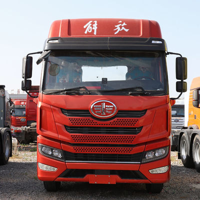 Hydraulic Steering 6X4 Heavy Duty Tractor Towing Truck with and Power Assistance Steering