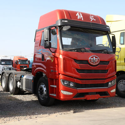 Hydraulic Steering 6X4 Heavy Duty Tractor Towing Truck with and Power Assistance Steering