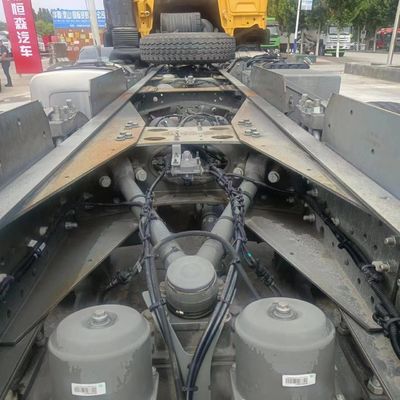 Air Conditioner Cab Used Dump Truck in Excellent Condition with Carbon Steel Cargo Box