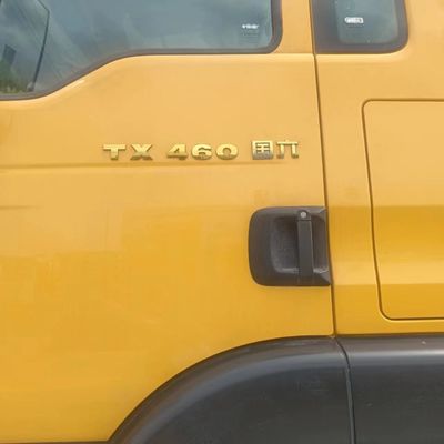 Air Conditioner Cab Used Dump Truck in Excellent Condition with Carbon Steel Cargo Box