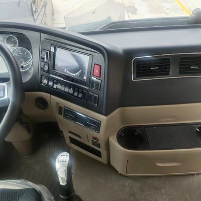 Air Conditioner Cab Used Dump Truck in Excellent Condition with Carbon Steel Cargo Box