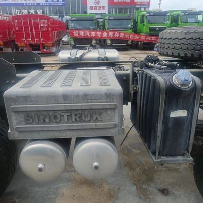 Carbon Steel Cargo Box Material Heavy Duty Used Dump Truck for Construction Projects