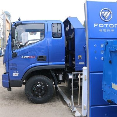 Engine Capacity 4-6L 160 Horsepower Sinotruk Chassis Refurbished Mining Truck for Congo