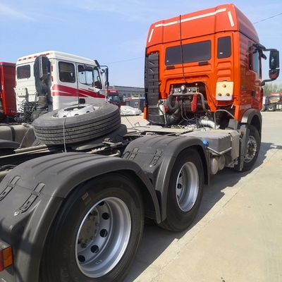 6×4 Drive Wheel Manual Transmission Haowo Heavy Duty Tractor Truck with Air Suspension