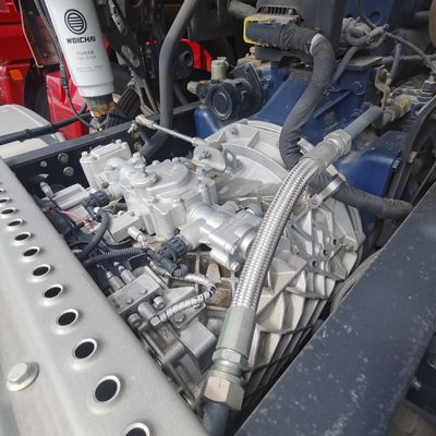 Dump Chassis with Power Assisted Hydraulic Steering System and 4-6L Engine Capacity