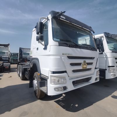 Tubeless Tire Design Air Ride Suspension Tractor Truck for Heavy Duty Towing and Dumping