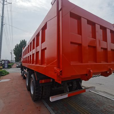 Sinotruk Chassis 6X4 Dump Truck with Tyres and Hydraulic Steering 351-450hp