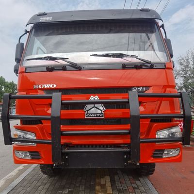 National Heavy Truck 8X4 Dump Truck Hydraulic Steering Air Conditioner Cab Included
